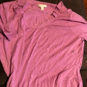 Brand new short sleeve sweater blouse